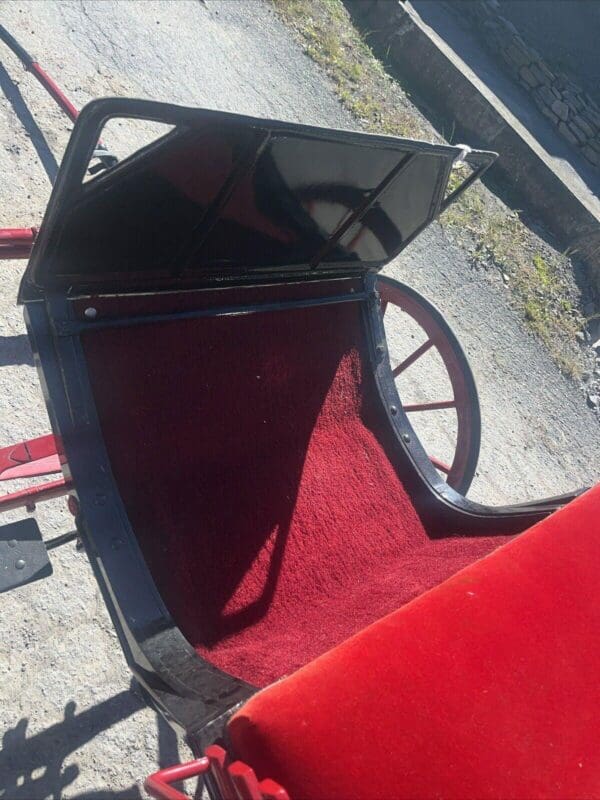 Restored Pony Show Cart with shafts, Equestrian