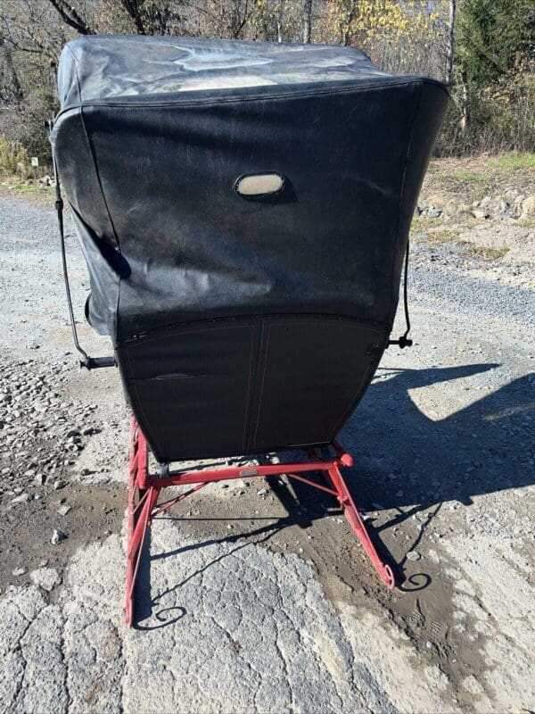 Signed Antique Doctor’s Sleigh With Shafts