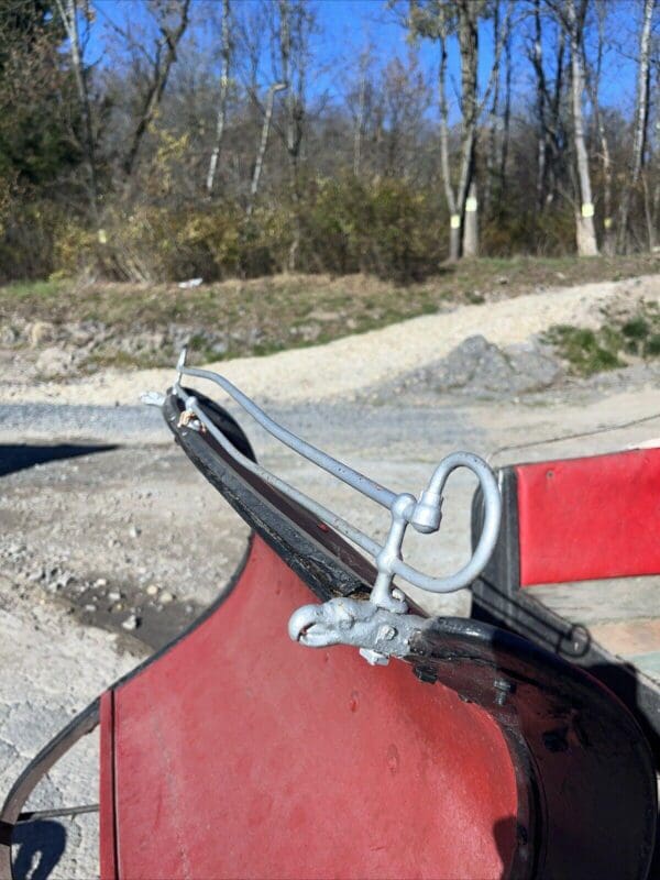 Signed Antique Christmas Sleigh With Shafts