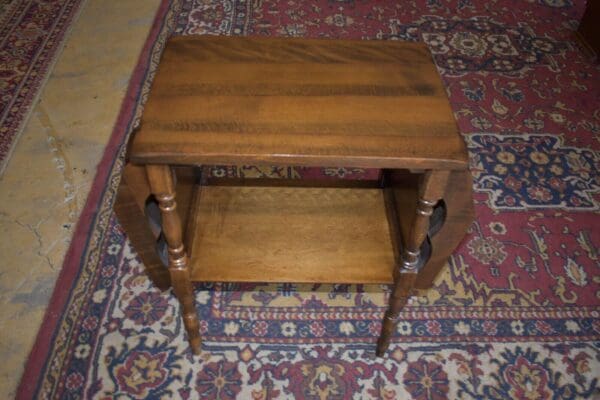 Mid Century Modern Magazine Rack, End Side Table