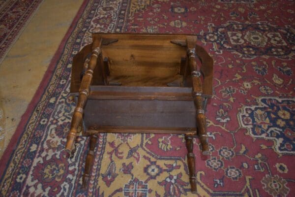 Mid Century Modern Magazine Rack, End Side Table