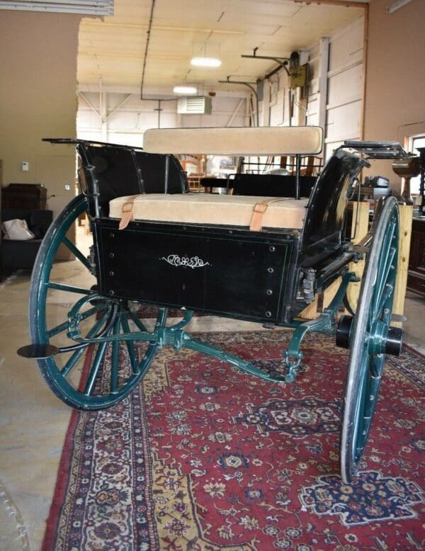 Restored French Village Cart, Mohlbacher Paris, Equestrian