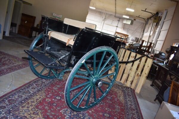 Restored French Village Cart, Mohlbacher Paris, Equestrian