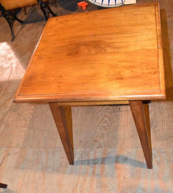 Vintage Oak Table with Splay Legs Antique Furniture