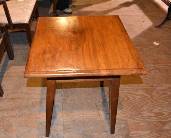 Vintage Oak Table with Splay Legs Antique Furniture