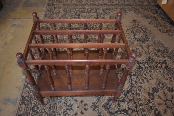 Mid-century Conant Ball Co. Canterbury/Magazine Rack