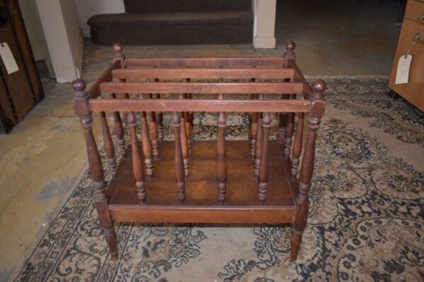 Mid-century Conant Ball Co. Canterbury/Magazine Rack