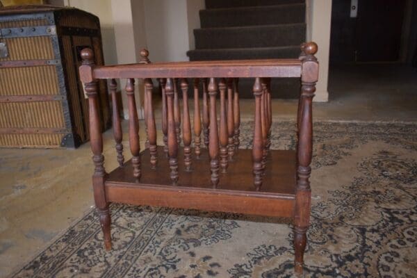 Mid-century Conant Ball Co. Canterbury/Magazine Rack