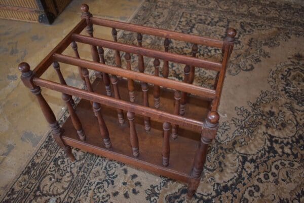 Mid-century Conant Ball Co. Canterbury/Magazine Rack