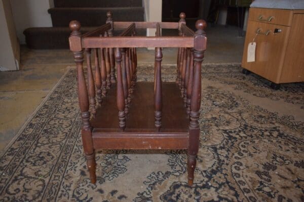 Mid-century Conant Ball Co. Canterbury/Magazine Rack