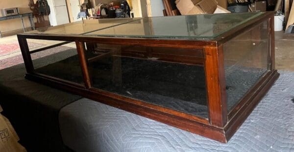 Antique Countertop or Table Top Display Case, Cabinet