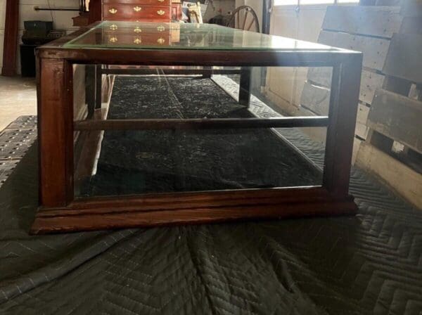 Antique Countertop or Table Top Display Case, Cabinet