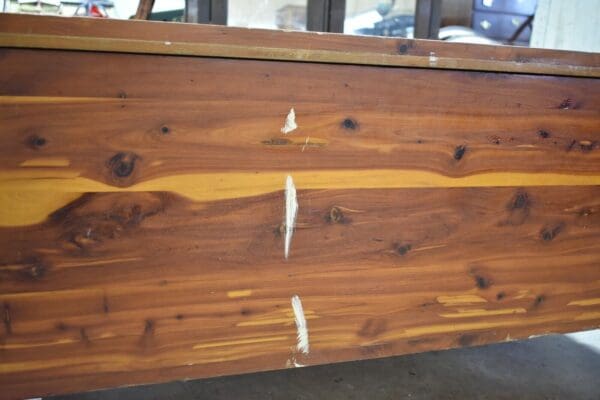 Antique Vintage Solid Red Cedar Chest by West Branch Novelty Co